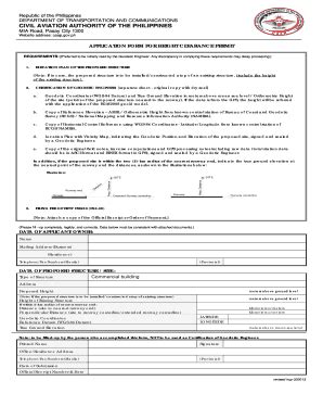 CAAP launches online platform for height clearance permits .